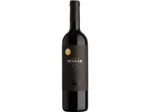Sedlák Merlot 2024 výběr z hroznů 0,75