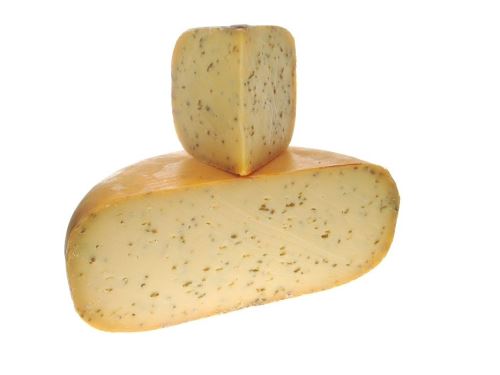 Sýr Gouda s římským kmínem Vážená 200g Holandsko - Kravský