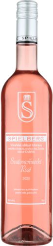 Spielberg Svatovavřinecké rosé 2025 pozdní sběr 0,75