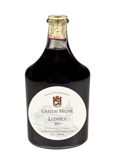Ludmila červená (Svatovavřinecké) 2017 0,75l