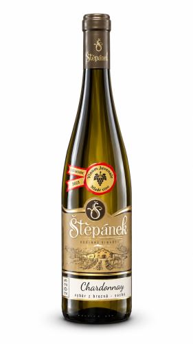 Štěpánek Chardonnay 2025 Výběr z hroznů 0,75